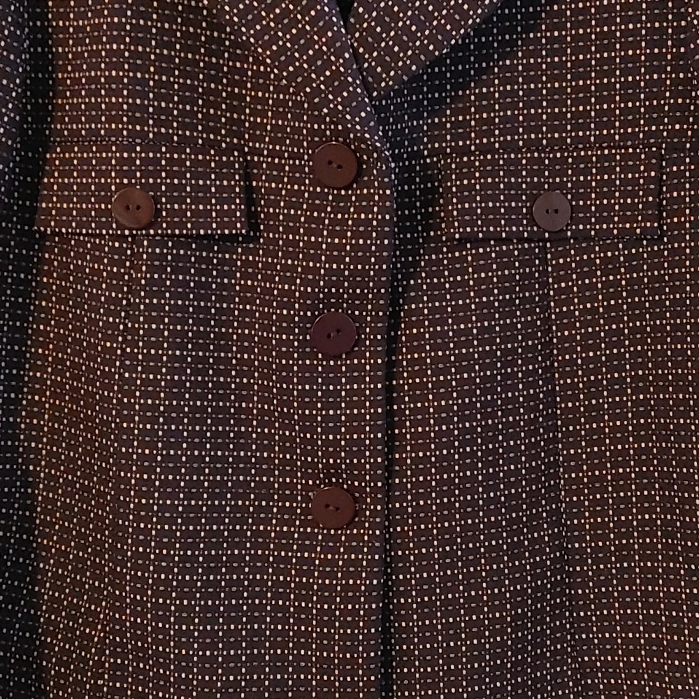 Vintage Women's Blazer by Danny & Nicole Sz 16 Purple Academia Business Casual - Picture 3 of 6